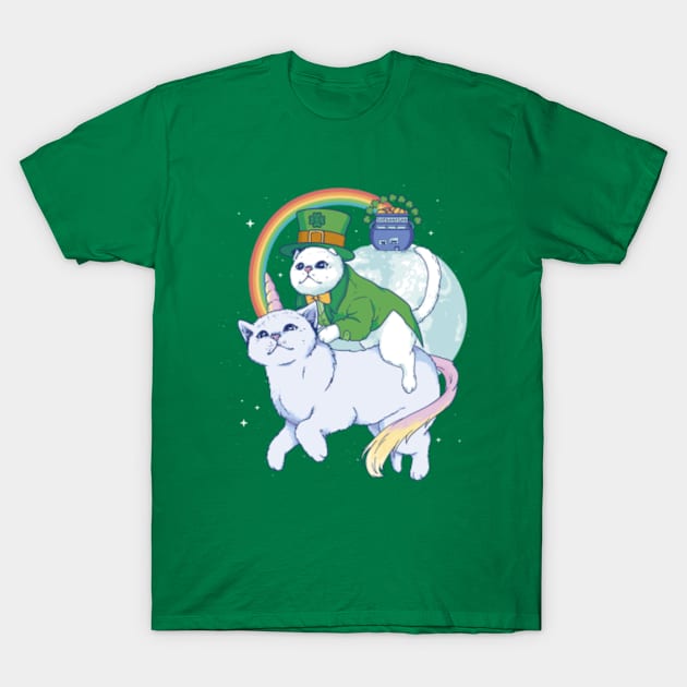 Shenanigan Cats St Patrick's Day T-Shirt by Happy Hour Vibe